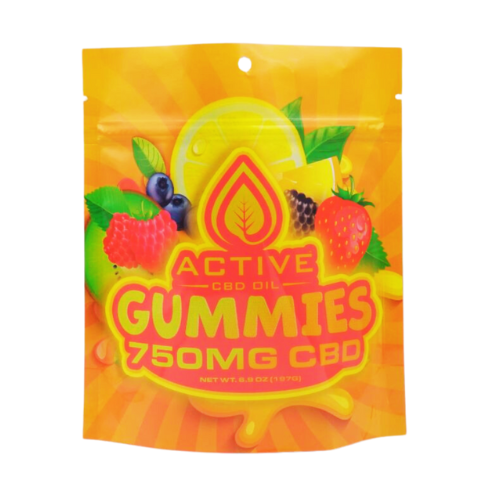 Active CBD Gummy Bears (THC-free)